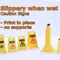 Bộ sưu tập biển cảnh báo sàn trơn 3D (Slippery When Wet Signs) - Thumbnail 1