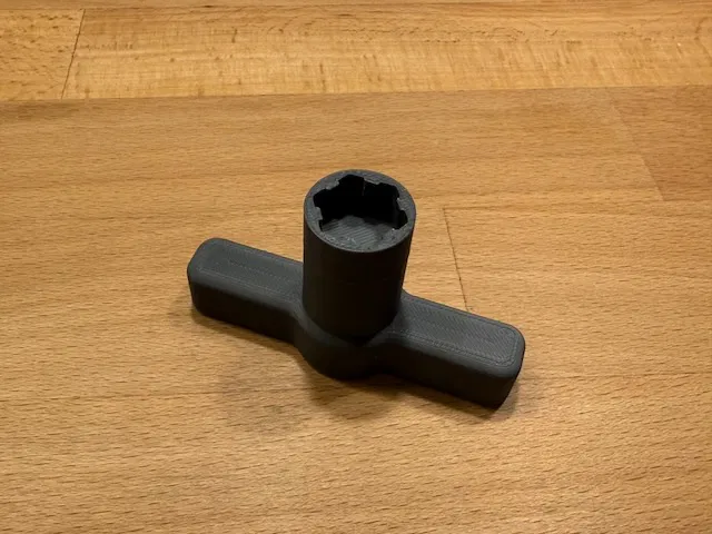 Cờ-lê tháo bánh xe Traxxas 17mm (FreeCAD) - Image 1