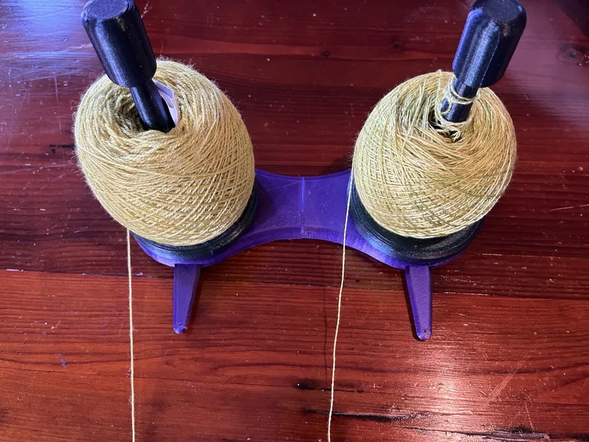 Giá đỡ cuộn len Yarn spike kate - Thiết kế Parametric - Image 1