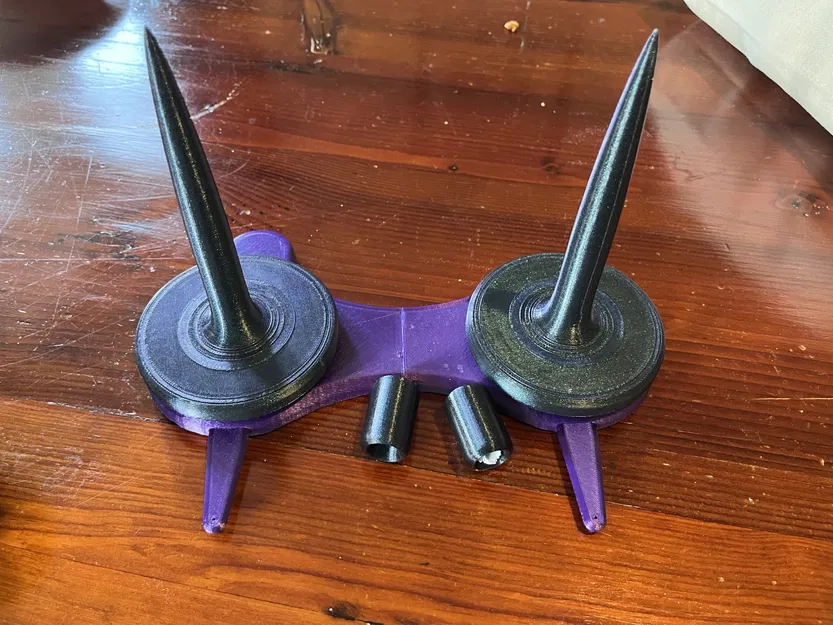 Giá đỡ cuộn len Yarn spike kate - Thiết kế Parametric - Image 3