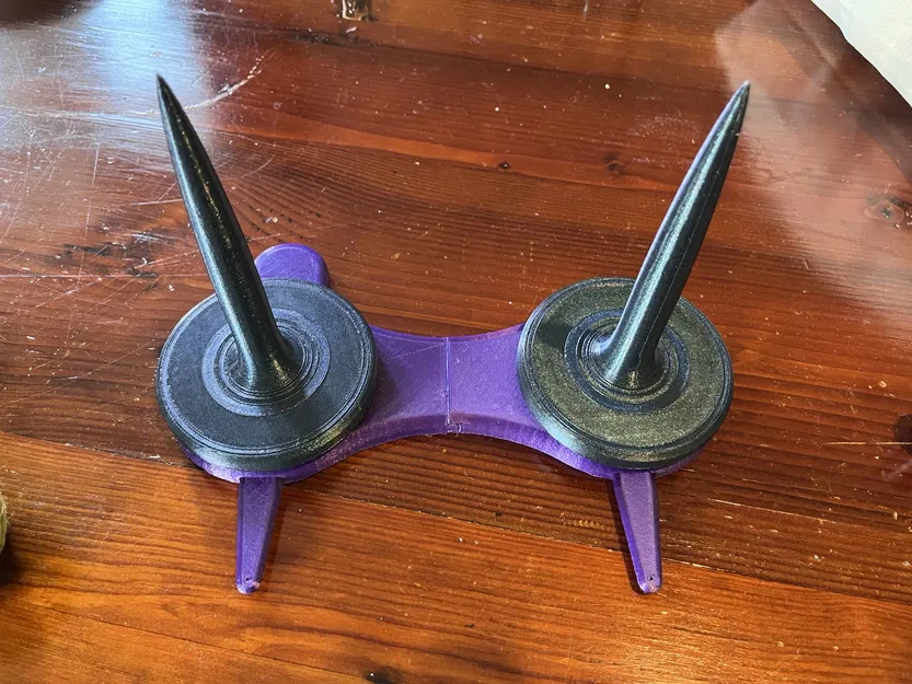 Giá đỡ cuộn len Yarn spike kate - Thiết kế Parametric - Image 4