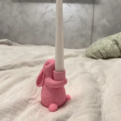 Đế cắm nến hình chú thỏ Phục sinh (Easter Bunny Candle Holder)