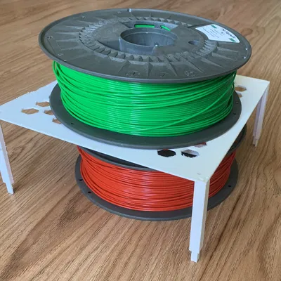 Kệ để cuộn nhựa in 3D (Expandable shelf) xếp chồng gọn gàng