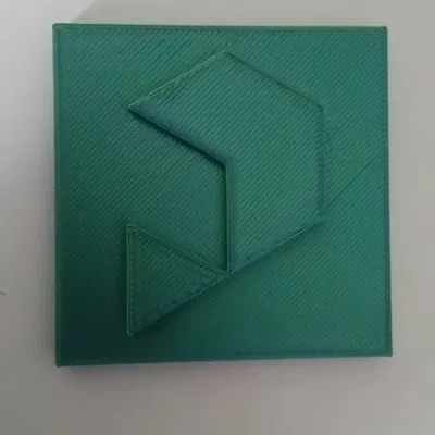 Mô hình trang trí logo Printables treo tường 3D