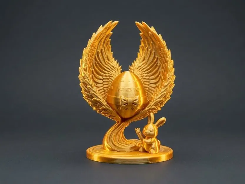 Trứng Thiên Thần Mạ Vàng (Golden Winged Egg) - Image 1