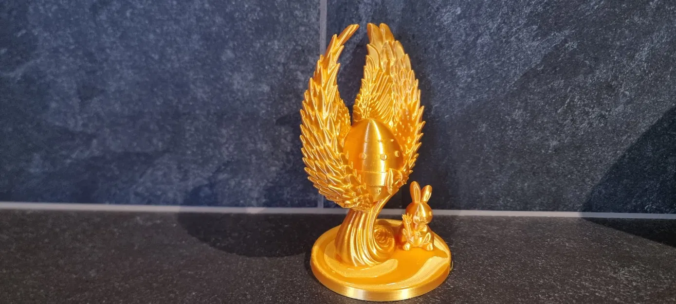 Trứng Thiên Thần Mạ Vàng (Golden Winged Egg) - Image 3