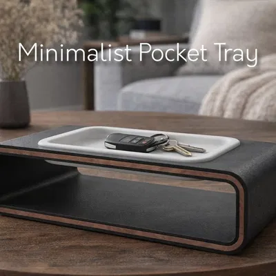 Khay Đựng Đồ Tối Giản – Thiết Kế Hiện Đại Dạng Rỗng