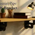 Giá Đỡ Kệ Phong Cách Công Nghiệp (Industrial-Style Shelf Bracket) - Thumbnail 1