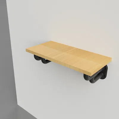 Giá Đỡ Kệ Phong Cách Công Nghiệp (Industrial-Style Shelf Bracket)