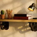 Giá Đỡ Kệ Phong Cách Công Nghiệp (Industrial-Style Shelf Bracket) - Thumbnail 9
