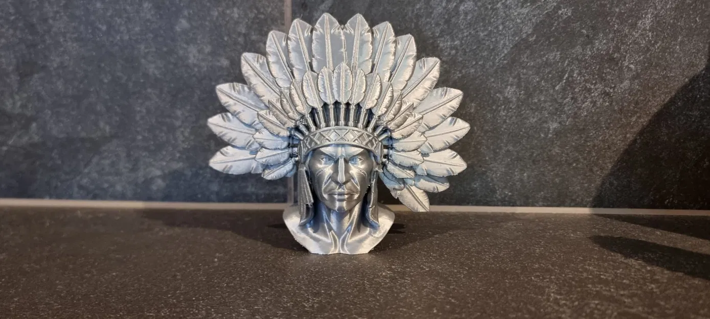 Tượng điêu khắc người bản địa Mỹ - Image 3