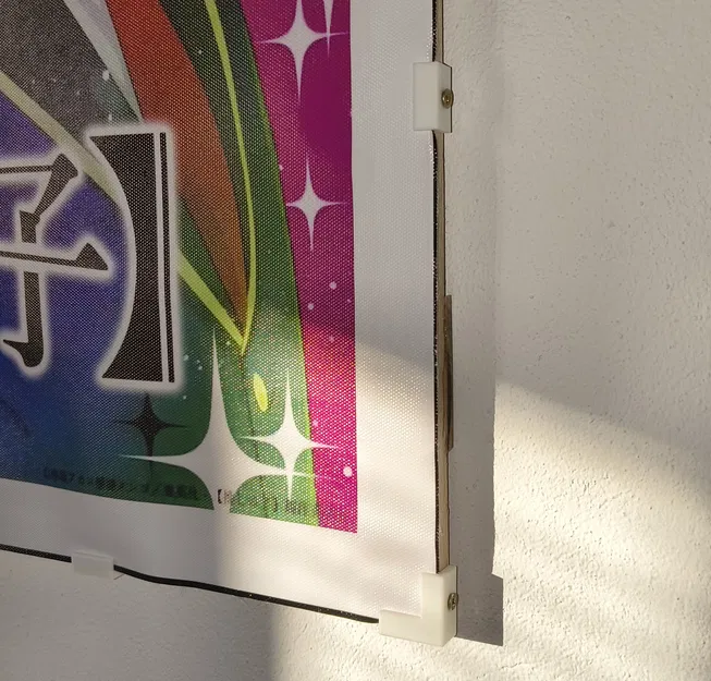 Bộ kẹp giữ tranh, poster 3D tiện dụng cho mọi khung ảnh - Image 2