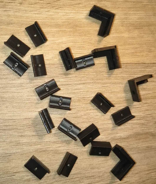 Bộ kẹp giữ tranh, poster 3D tiện dụng cho mọi khung ảnh - Image 3