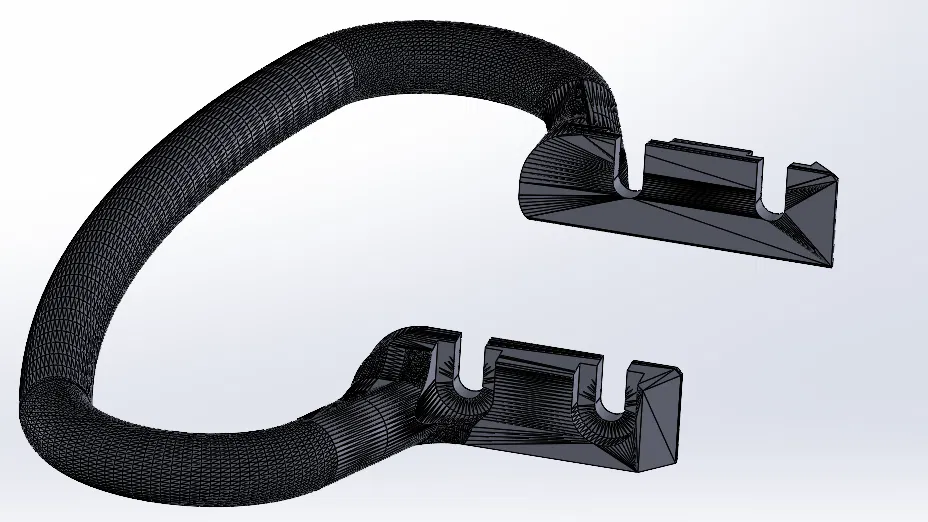 Cản trước 3Dsets Sandy với các khe lắp - Image 1