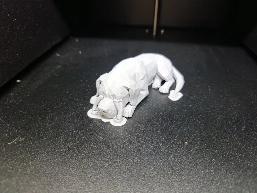 Mô hình Low Poly chú chó đang ngủ - Image 5