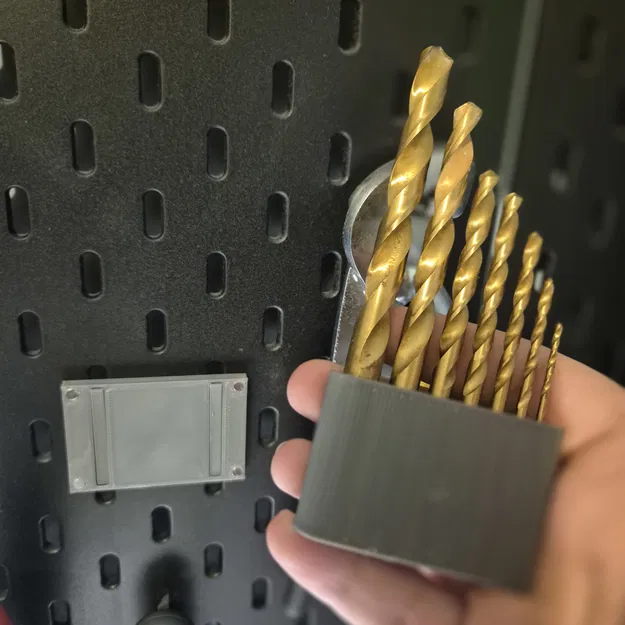 Giá đỡ mũi khoan tháo lắp nhanh cho bảng Skadis - Image 1