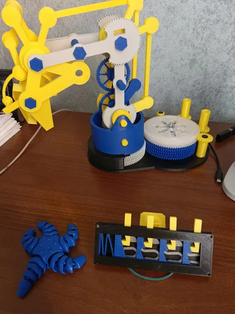 Đồ chơi nhấn nút giảm stress (Anti-stress Clicker) in 3D - Image 1