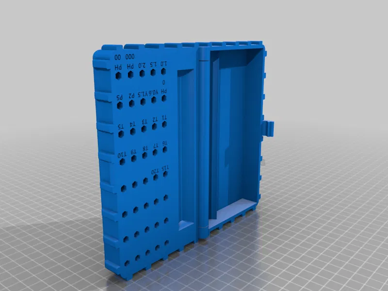 Hộp đựng tua vít kèm ngăn chứa đầu bit 4mm - Image 1