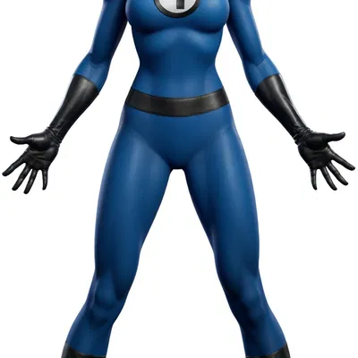 Mô hình 3D Susan Storm (Invisible Woman)