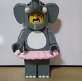 Mô hình Minifig mặc trang phục Voi (Elephant Costume Girl) in 3D - Thumbnail 1