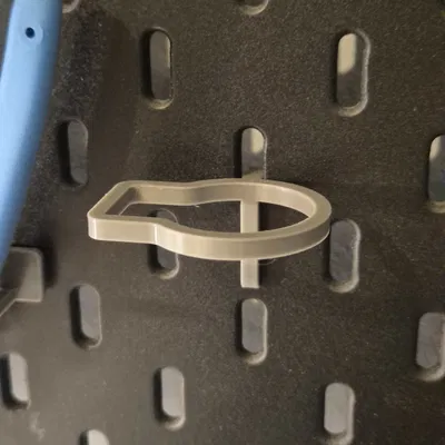 Giá treo đèn khò cầm tay cho bảng IKEA Skadis đơn giản và hiệu quả