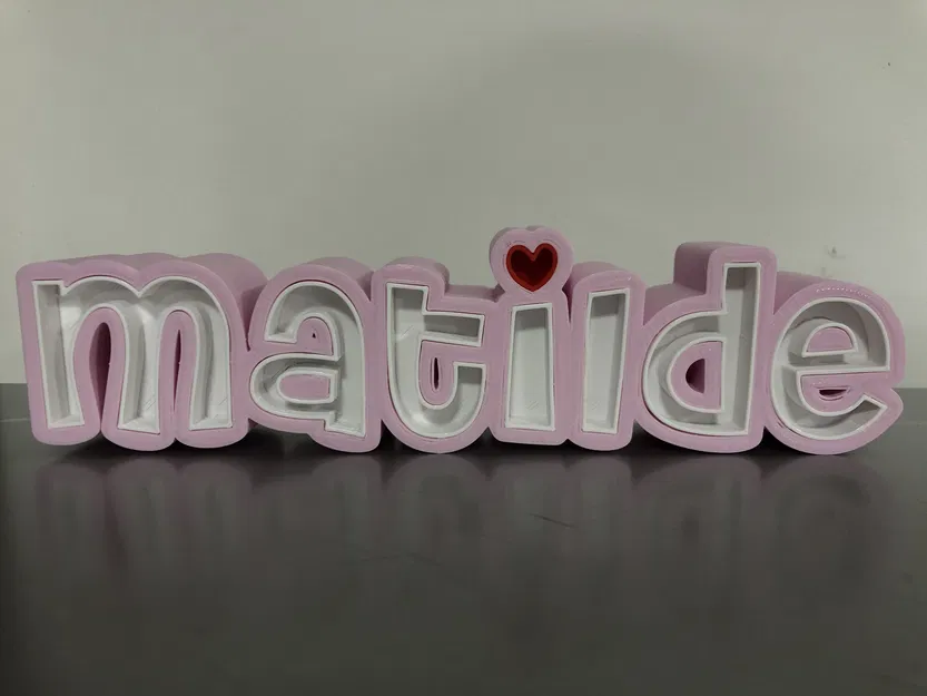 Bảng tên 3D Jasmin - Image 4