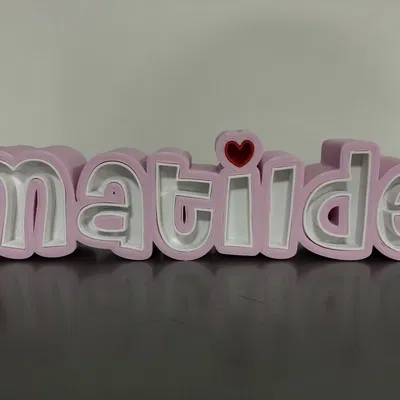 Bảng tên 3D Jasmin