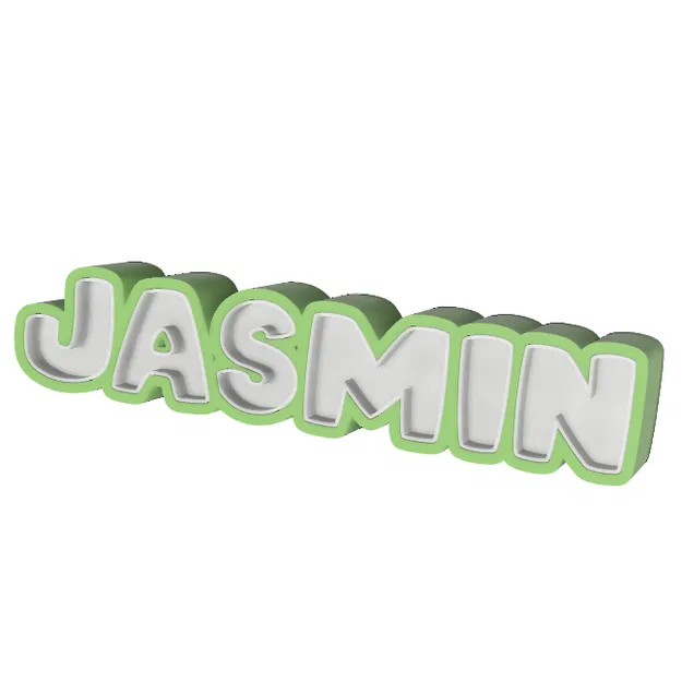 Bảng tên 3D Jasmin - Image 6