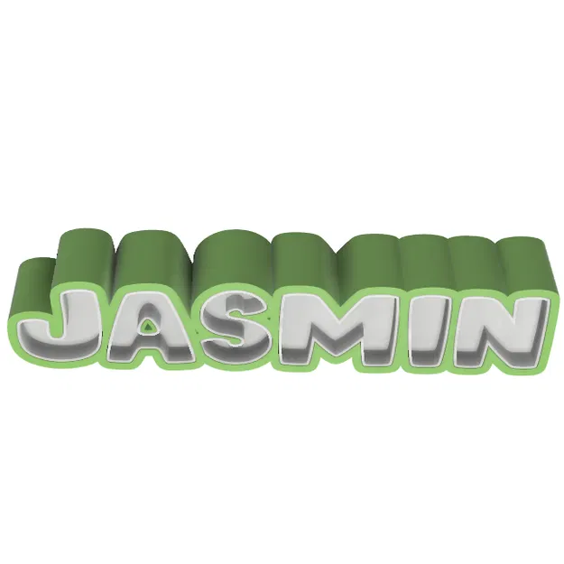 Bảng tên 3D Jasmin - Image 7