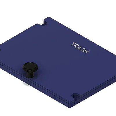 Thùng rác để bàn phong cách Airbus A320