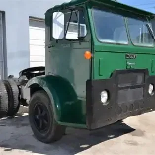 Mô hình in 3D xe đầu kéo cổ điển White Compact - Dành cho sa bàn