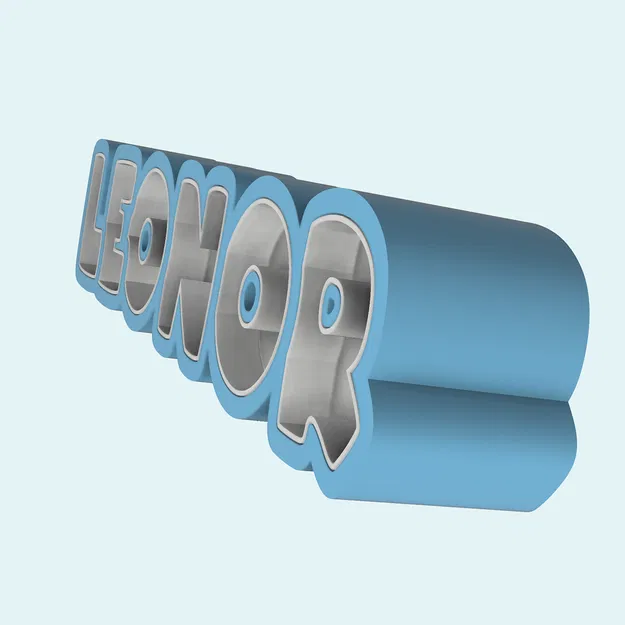 Bảng tên 3D Leonor - Image 9