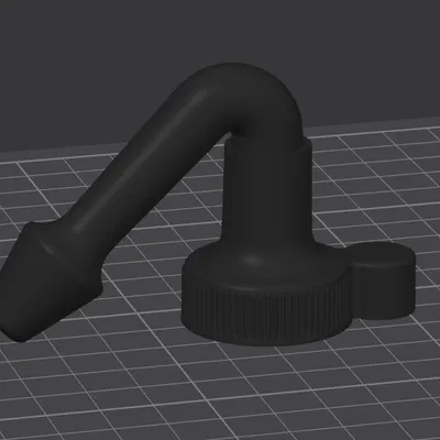 Đầu xịt rửa mũi 3D phiên bản ngắn - Dễ in, dễ sử dụng