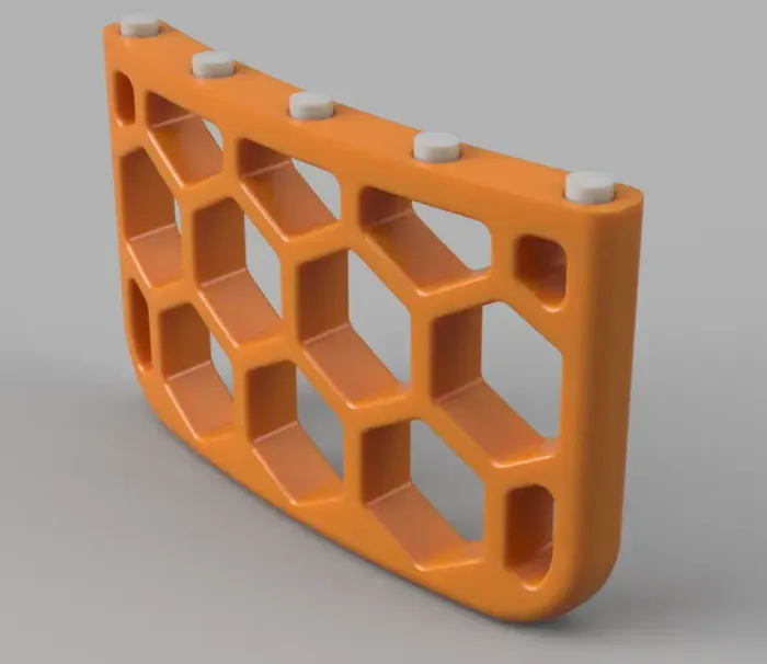 Mô hình tấm đệm Hexagon Sapi cho áo giáp (Dummy Plate) - Image 2