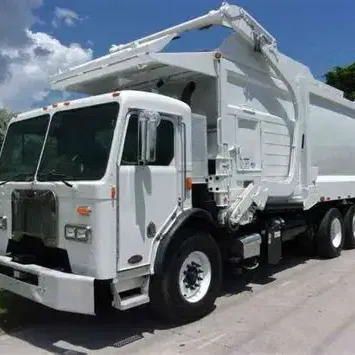 Mô hình 3D xe chở rác Peterbilt 320 Front Load cực chi tiết