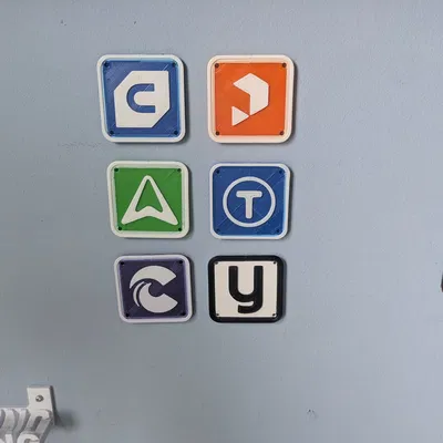 Thiết kế và in 3D các bảng hiệu logo treo tường