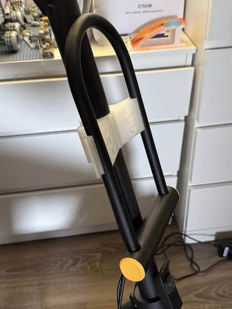 Ngàm gắn khóa chữ U cho xe điện NAVEE N65i II (Ống 40mm) - Dễ in - Image 3