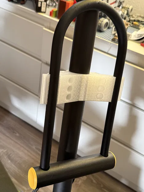 Ngàm gắn khóa chữ U cho xe điện NAVEE N65i II (Ống 40mm) - Dễ in - Image 4