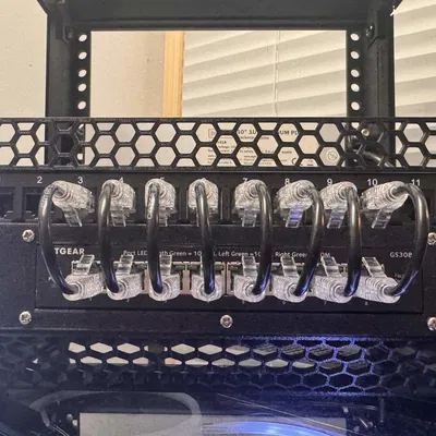 Giá đỡ Switch Netgear nhỏ cho tủ Rack 10 inch (1U)