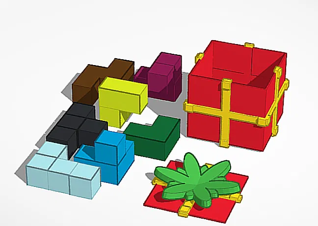 Cubo Soma - Bộ trò chơi xếp hình khối 3D rèn luyện trí tuệ - Image 1