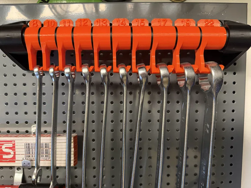 Giá treo cờ-lê thông minh cho bảng treo công cụ Biltema - Image 1