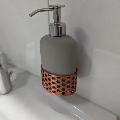 Giá treo tường 3D cho bình xịt xà phòng Ikea EKOLN