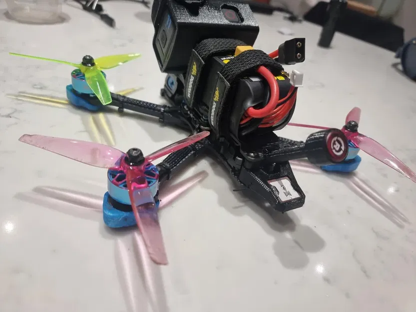 Giá đỡ GPS in 3D cho Impulse RC Apex (Tương thích Walksnail GPS) - Image 1