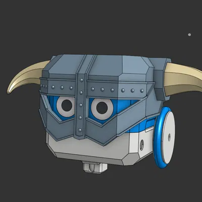 Mô hình robot HP Otto Dragonborn in 3D cực ngầu