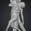 Mô hình in 3D cặp đôi nhảy Tango đầy đam mê nghệ thuật - Thumbnail 1