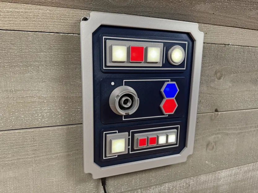 Bảng Điều Khiển Galaxy Edge Có Đèn #2 - Image 1