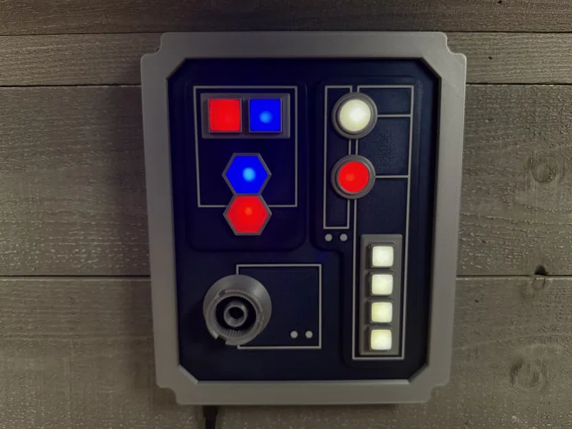 Bảng Điều Khiển Galaxy Edge Có Đèn #1 - Image 1