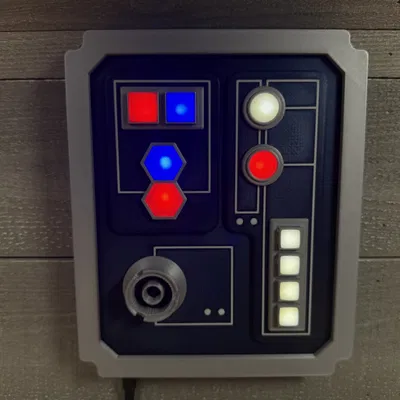 Bảng Điều Khiển Galaxy Edge Có Đèn #1