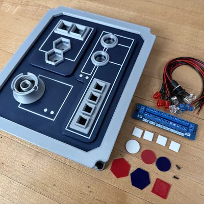 Bảng Điều Khiển Galaxy Edge Có Đèn #1