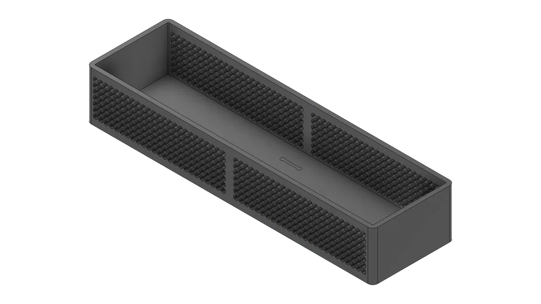 Khay lưu trữ cho kệ FibroTech 110x355 mm - Image 1